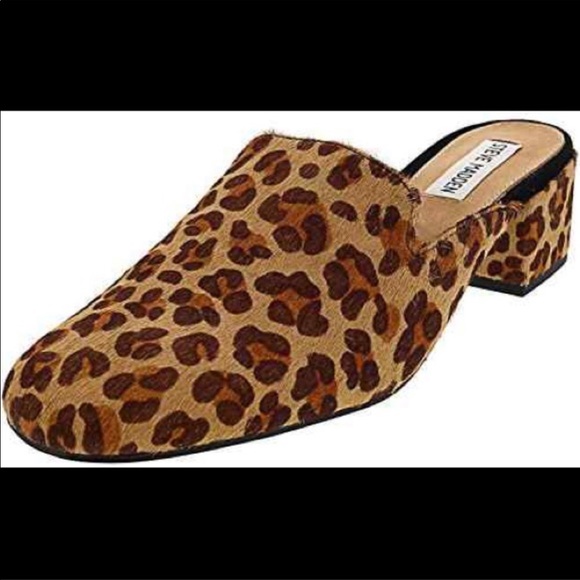 Steve Madden leopard mules - Picture 2 of 3